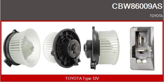 Casco CBW86009AS - Вентилятор салону autozip.com.ua