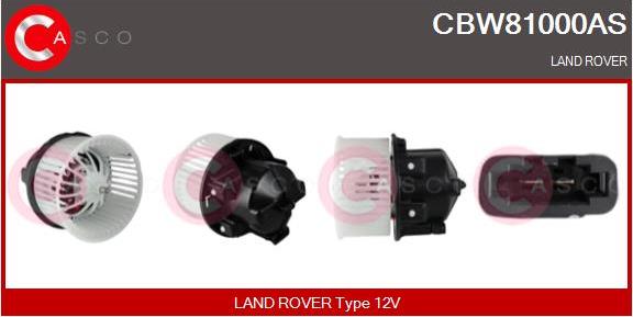 Casco CBW81000AS - Вентилятор салону autozip.com.ua