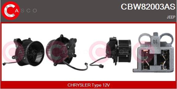 Casco CBW82003AS - Вентилятор салону autozip.com.ua