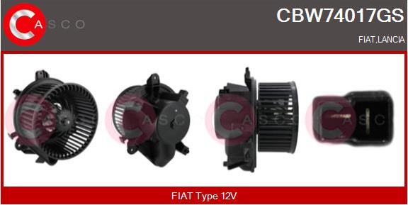 Casco CBW74017GS - Вентилятор салону autozip.com.ua
