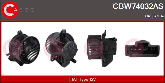 Casco CBW74032AS - Вентилятор салону autozip.com.ua