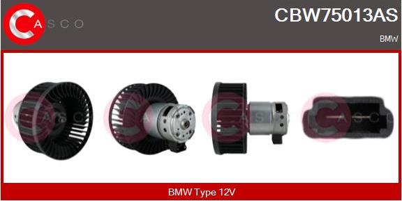 Casco CBW75013AS - Вентилятор салону autozip.com.ua