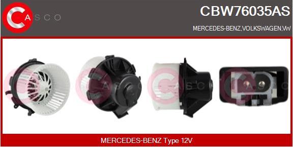 Casco CBW76035AS - Вентилятор салону autozip.com.ua