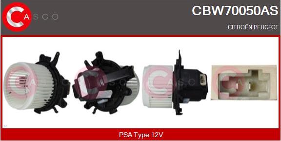 Casco CBW70050AS - Вентилятор салону autozip.com.ua