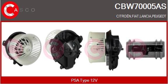 Casco CBW70005AS - Вентилятор салону autozip.com.ua