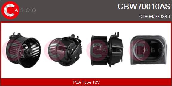 Casco CBW70010AS - Вентилятор салону autozip.com.ua