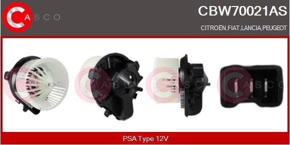 Casco CBW70021AS - Вентилятор салону autozip.com.ua