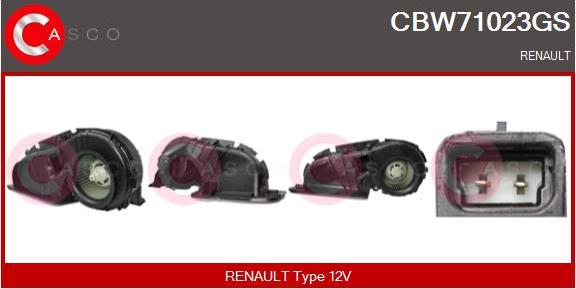 Casco CBW71023GS - Вентилятор салону autozip.com.ua