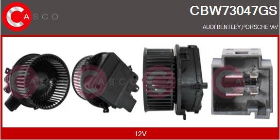 Casco CBW73047GS - Вентилятор салону autozip.com.ua