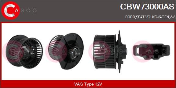 Casco CBW73000AS - Вентилятор салону autozip.com.ua