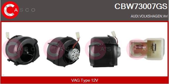 Casco CBW73007GS - Вентилятор салону autozip.com.ua