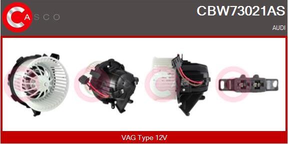 Casco CBW73021AS - Вентилятор салону autozip.com.ua