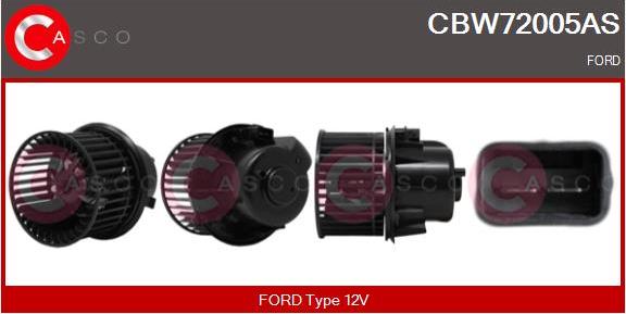 Casco CBW72005AS - Вентилятор салону autozip.com.ua