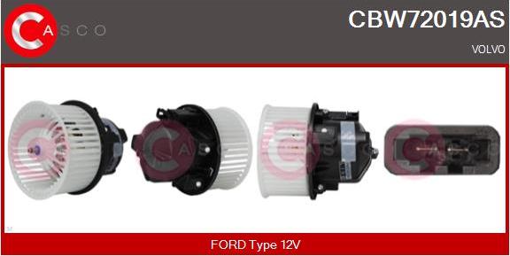 Casco CBW72019AS - Вентилятор салону autozip.com.ua