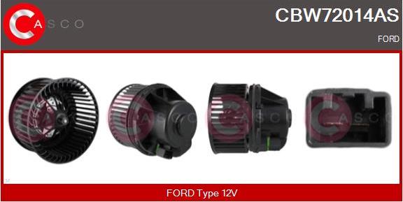 Casco CBW72014AS - Вентилятор салону autozip.com.ua