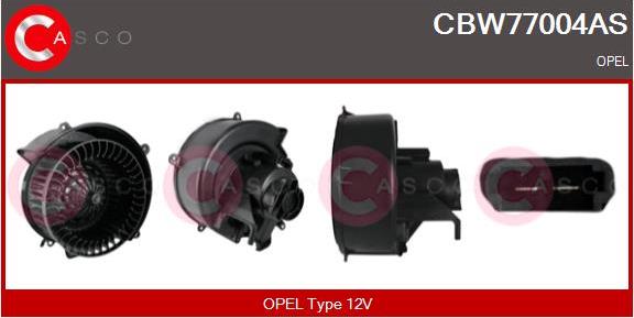 Casco CBW77004AS - Вентилятор салону autozip.com.ua