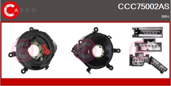 Casco CCC75002AS - Вита пружина, подушка безпеки autozip.com.ua