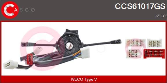 Casco CCS61017GS - Вимикач на рульовій колонці autozip.com.ua