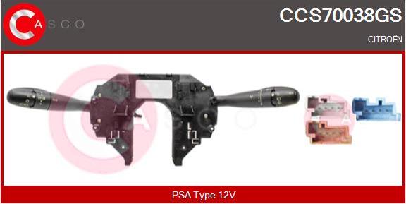 Casco CCS70038GS - Вимикач на рульовій колонці autozip.com.ua