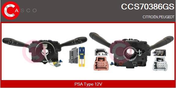 Casco CCS70386GS - Вимикач на рульовій колонці autozip.com.ua