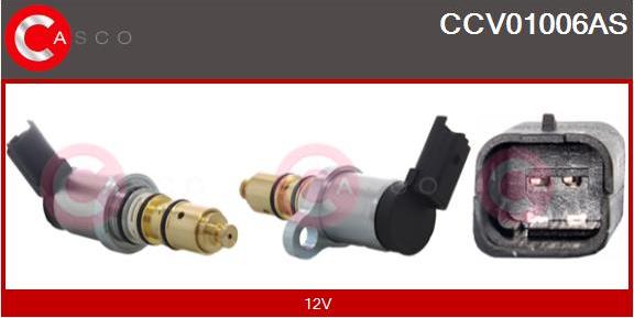 Casco CCV01006AS - Регулюючий клапан, компресор autozip.com.ua