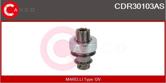 Casco CDR30103AS - Провідна шестерня, стартер autozip.com.ua