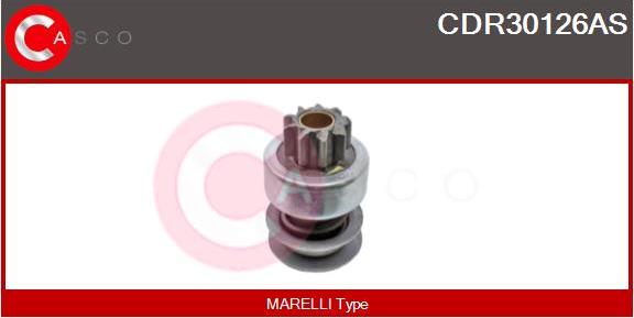 Casco CDR30126AS - Провідна шестерня, стартер autozip.com.ua