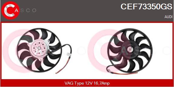 Casco CEF73350GS - Вентилятор, охолодження двигуна autozip.com.ua