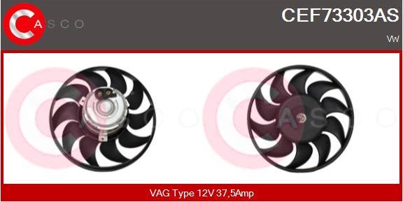 Casco CEF73303AS - Вентилятор, охолодження двигуна autozip.com.ua