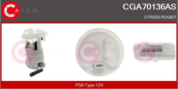Casco CGA70136AS - Модуль паливного насоса autozip.com.ua
