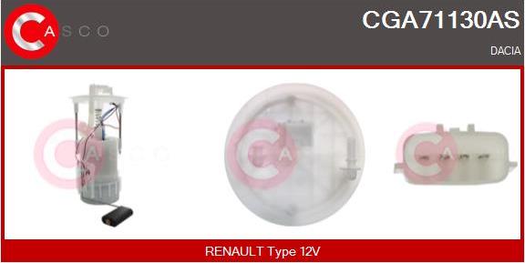 Casco CGA71130AS - Модуль паливного насоса autozip.com.ua