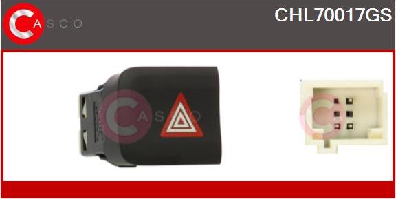 Casco CHL70017GS - Покажчик аварійної сигналізації autozip.com.ua