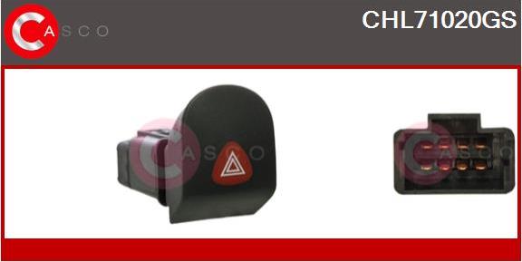 Casco CHL71020GS - Покажчик аварійної сигналізації autozip.com.ua