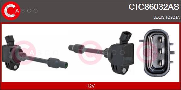 Casco CIC86032AS - Котушка запалювання autozip.com.ua