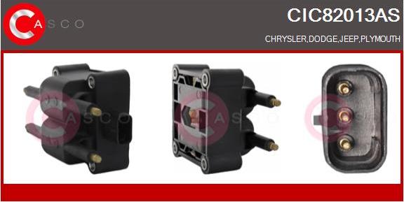 Casco CIC82013AS - Котушка запалювання autozip.com.ua