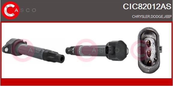 Casco CIC82012AS - Котушка запалювання autozip.com.ua