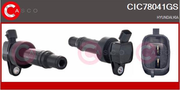 Casco CIC78041GS - Котушка запалювання autozip.com.ua