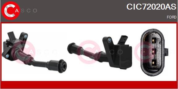 Casco CIC72020AS - Котушка запалювання autozip.com.ua