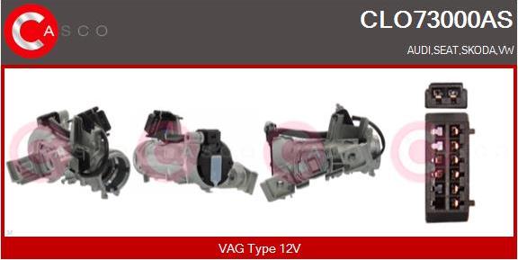 Casco CLO73000AS - Перемикач запалювання autozip.com.ua