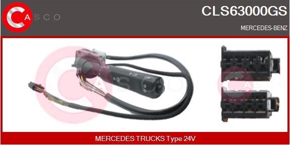 Casco CLS63000GS - Вимикач на рульовій колонці autozip.com.ua