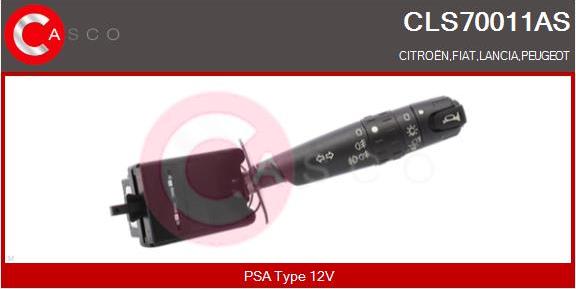 Casco CLS70011AS - Вимикач на рульовій колонці autozip.com.ua