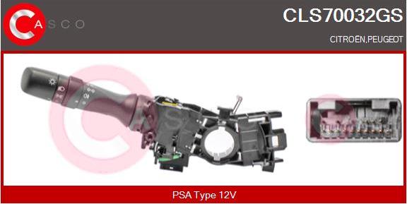 Casco CLS70032GS - Вимикач на рульовій колонці autozip.com.ua