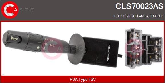 Casco CLS70023AS - Вимикач на рульовій колонці autozip.com.ua