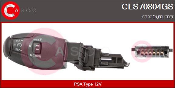 Casco CLS70804GS - Перемикач управління, сист. регулювання швидкості autozip.com.ua
