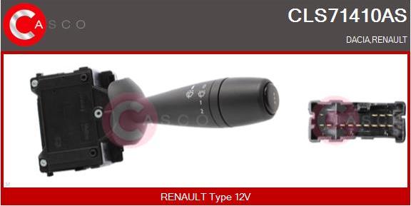 Casco CLS71410AS - Вимикач на рульовій колонці autozip.com.ua