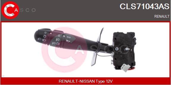Casco CLS71043AS - Вимикач на рульовій колонці autozip.com.ua