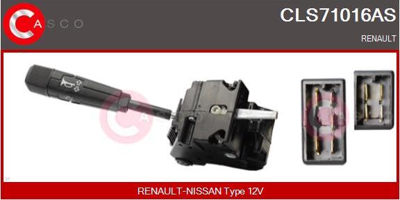 Casco CLS71016AS - Вимикач на рульовій колонці autozip.com.ua
