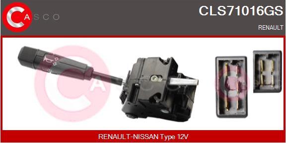 Casco CLS71016GS - Вимикач на рульовій колонці autozip.com.ua