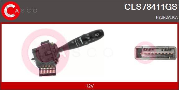 Casco CLS78411GS - Вимикач на рульовій колонці autozip.com.ua