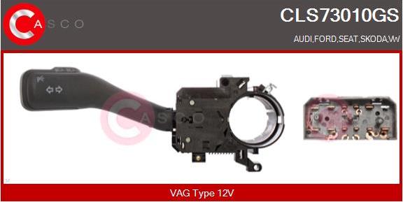 Casco CLS73010GS - Вимикач на рульовій колонці autozip.com.ua